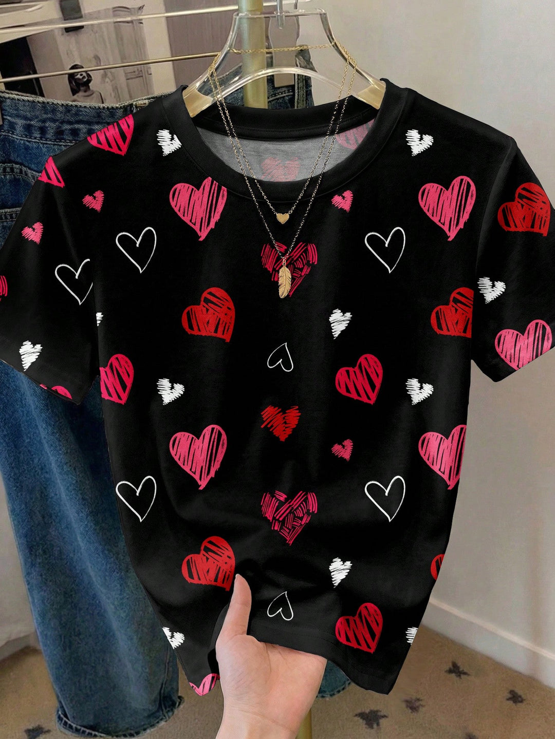 Tricou SHEIN, mix culori