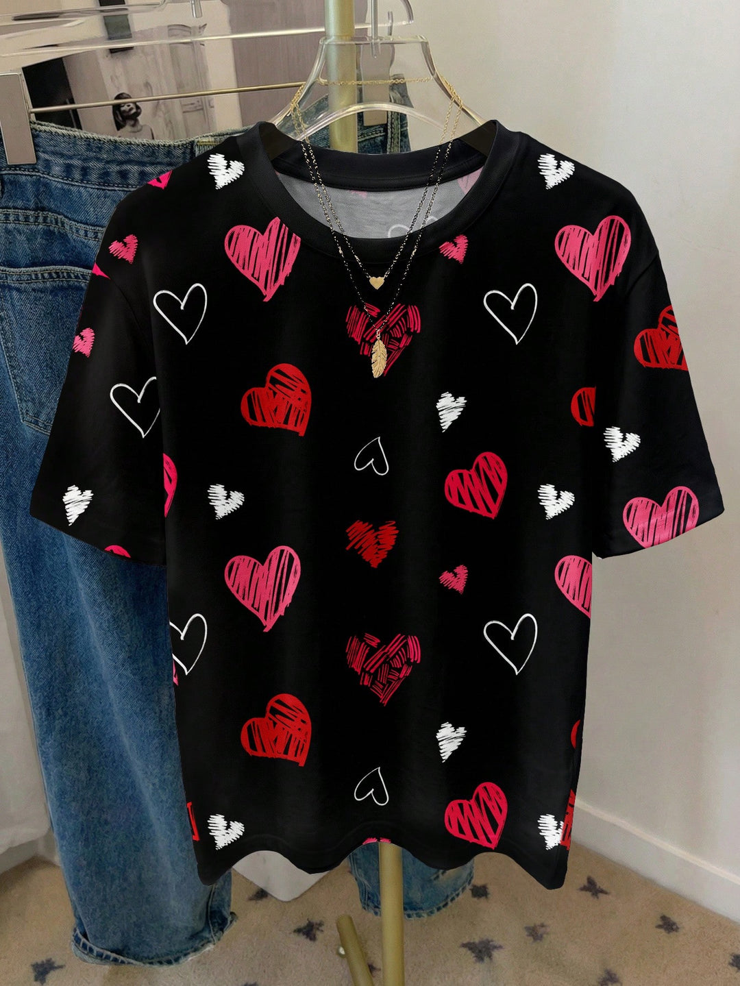 Tricou SHEIN, mix culori