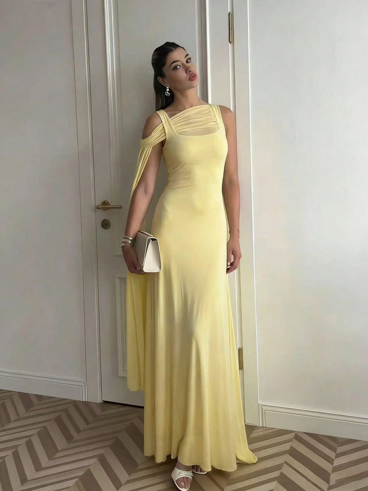 Rochie maxi SHEIN, galben