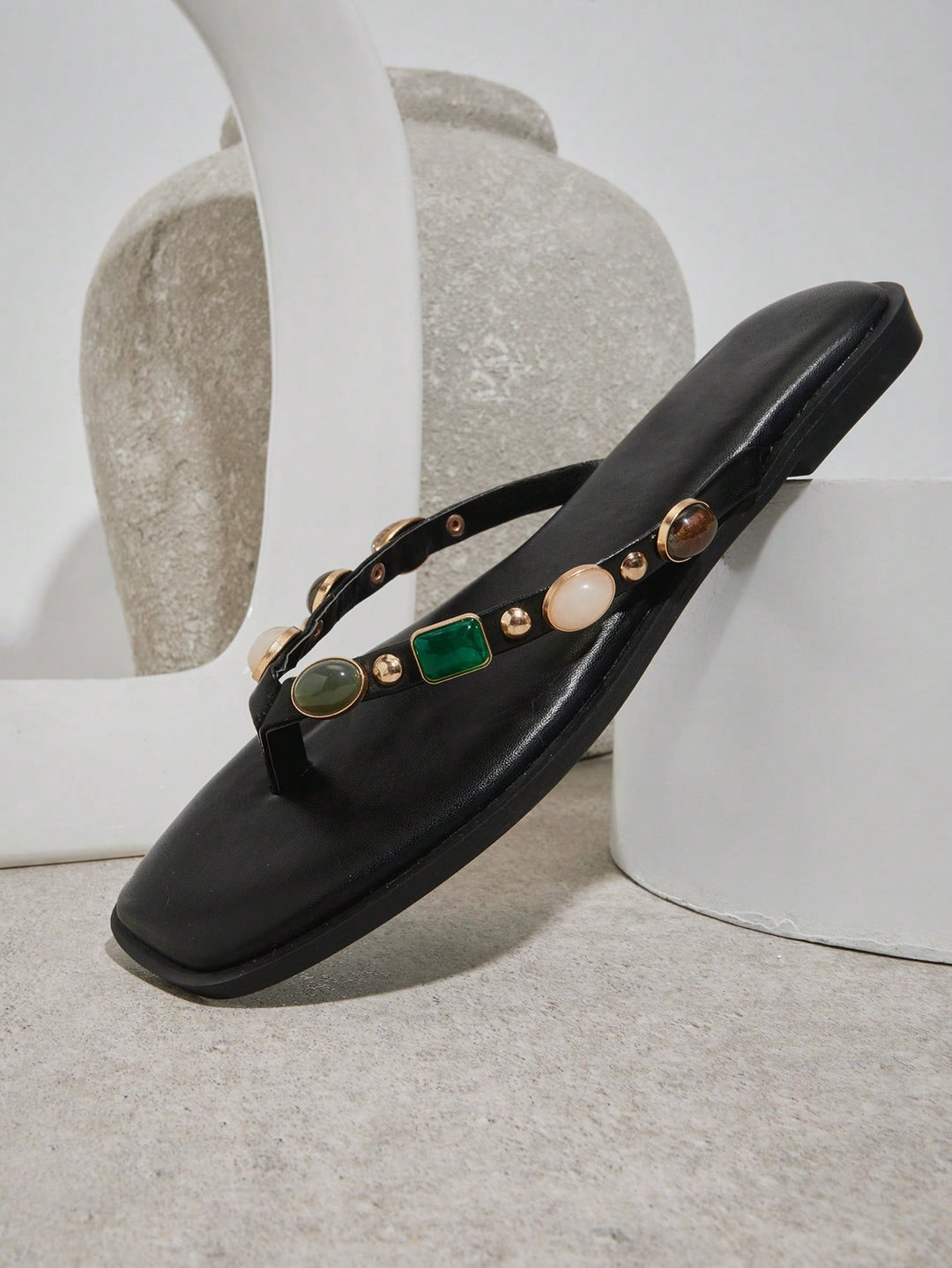 Sandale SHEIN, negru
