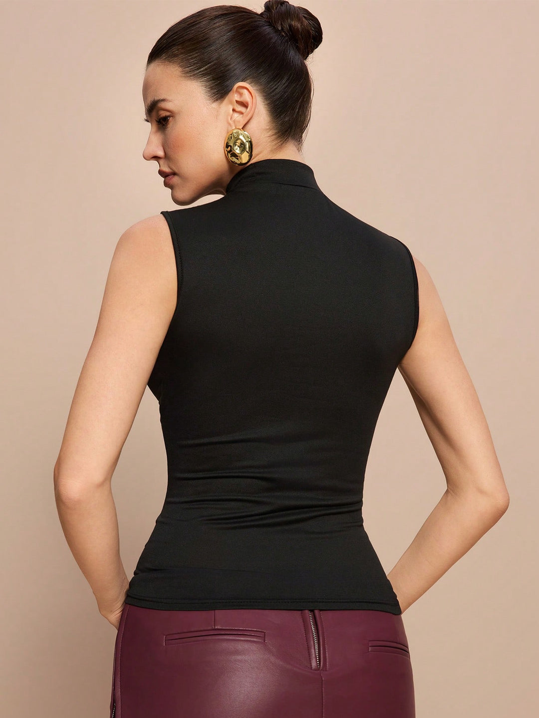 Top SHEIN, negru