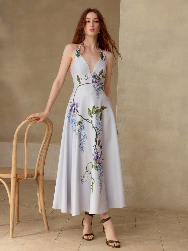 Rochie midi SHEIN, mix culori