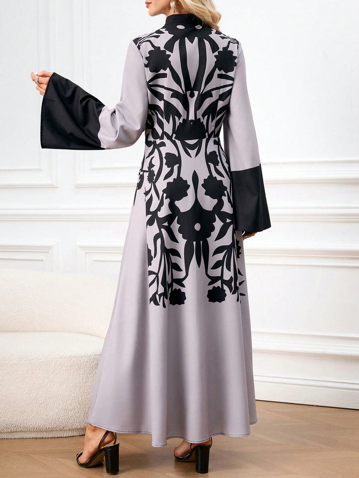 Rochie maxi SHEIN, mix culori