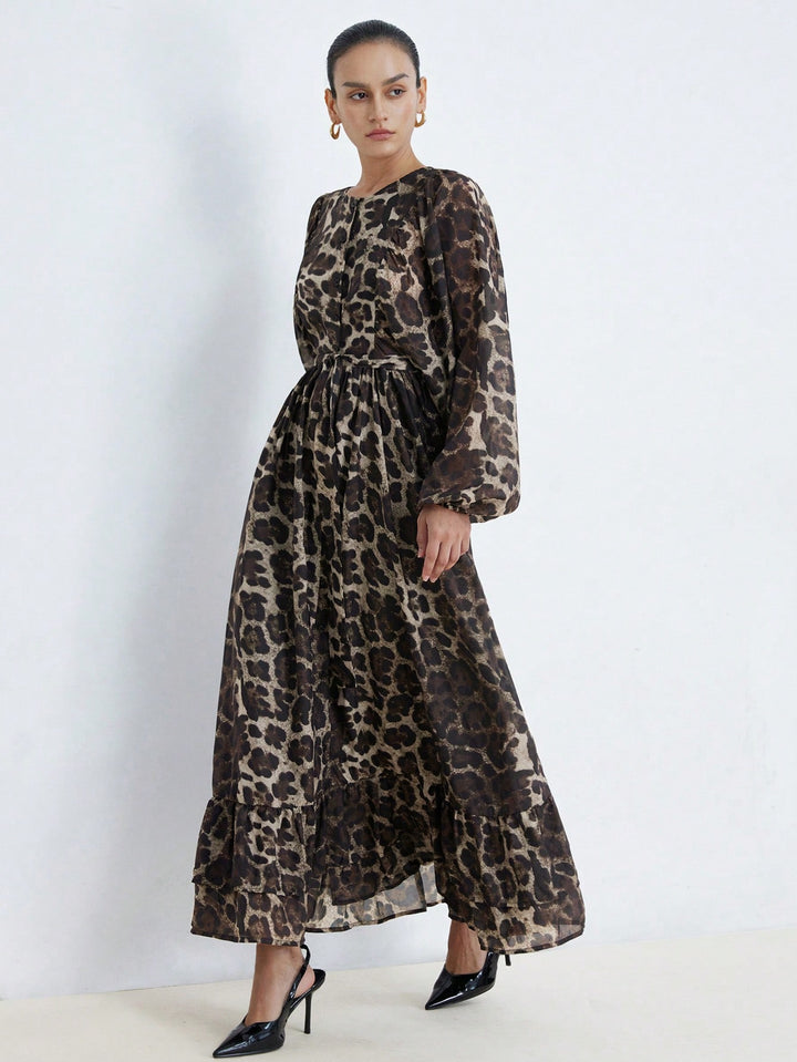 Rochie maxi SHEIN, mix culori