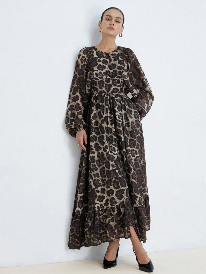 Rochie maxi SHEIN, mix culori
