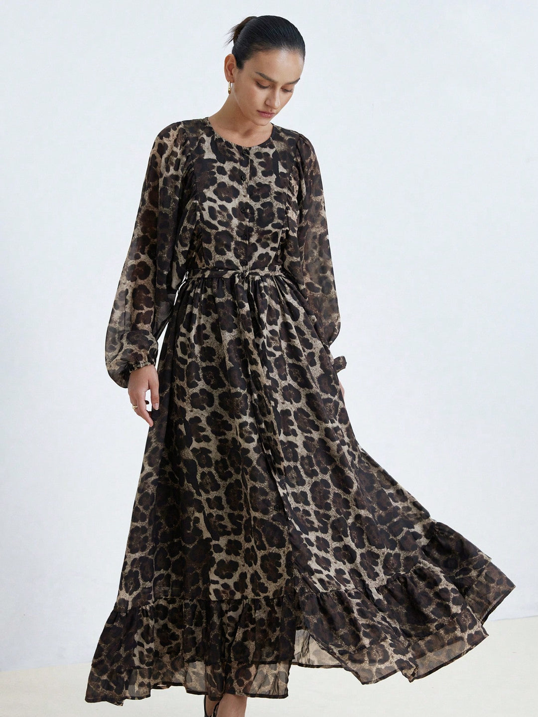 Rochie maxi SHEIN, mix culori