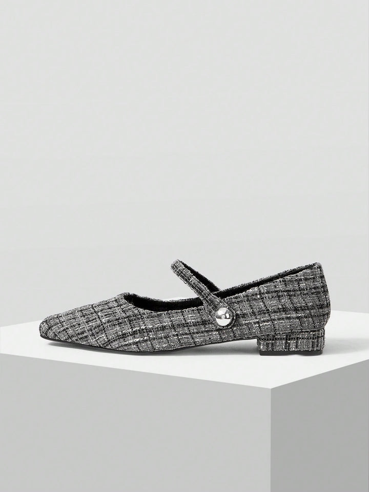 Pantofi cu toc SHEIN, gri