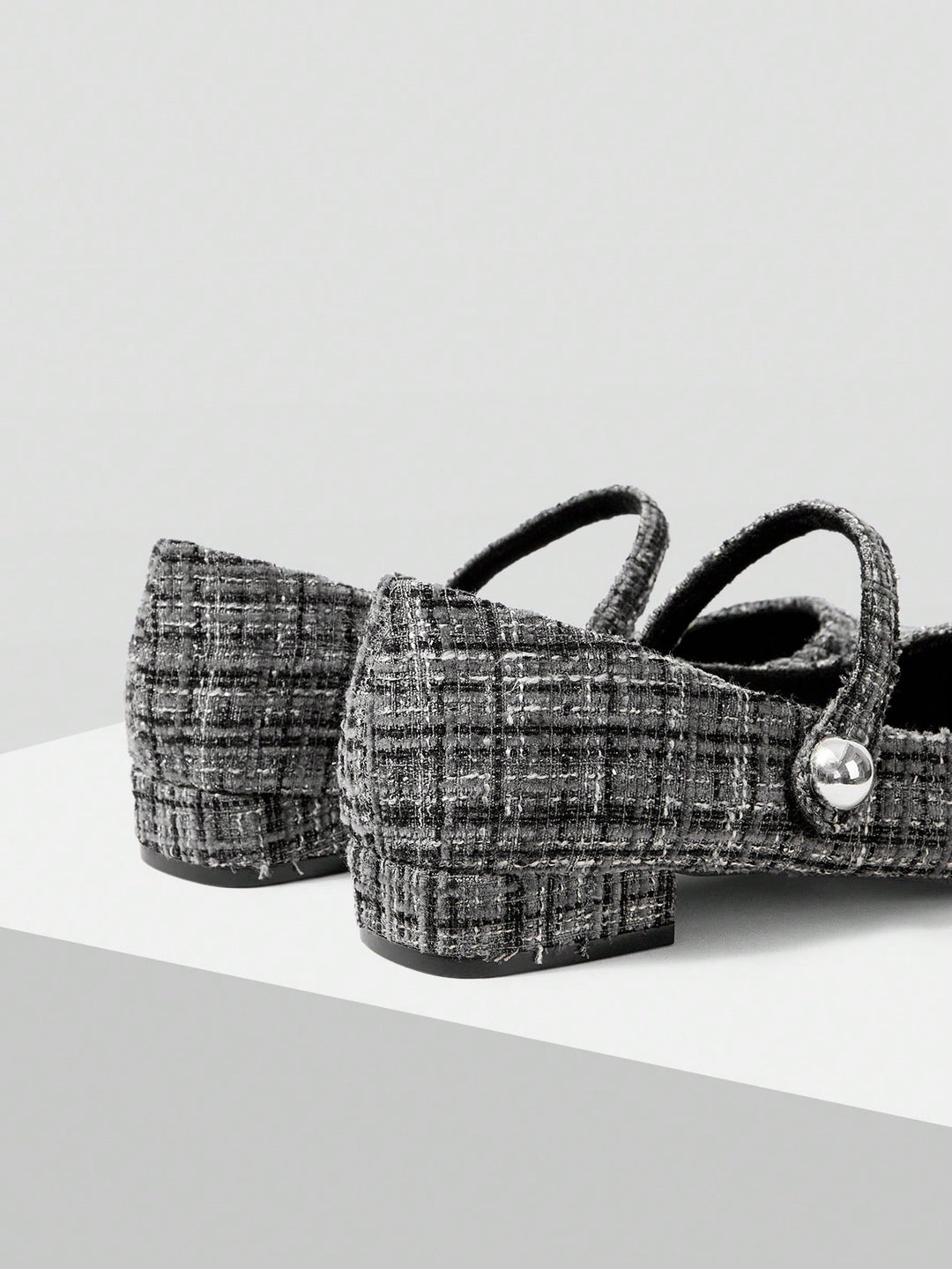 Pantofi cu toc SHEIN, gri