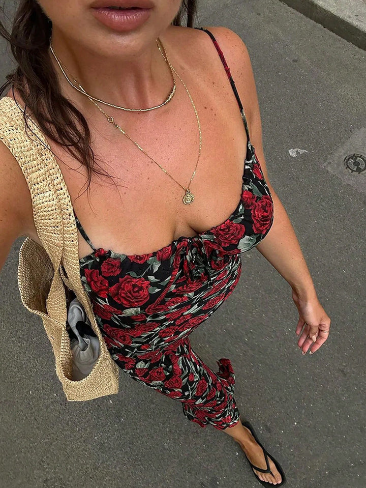 Rochie midi SHEIN, mix culori