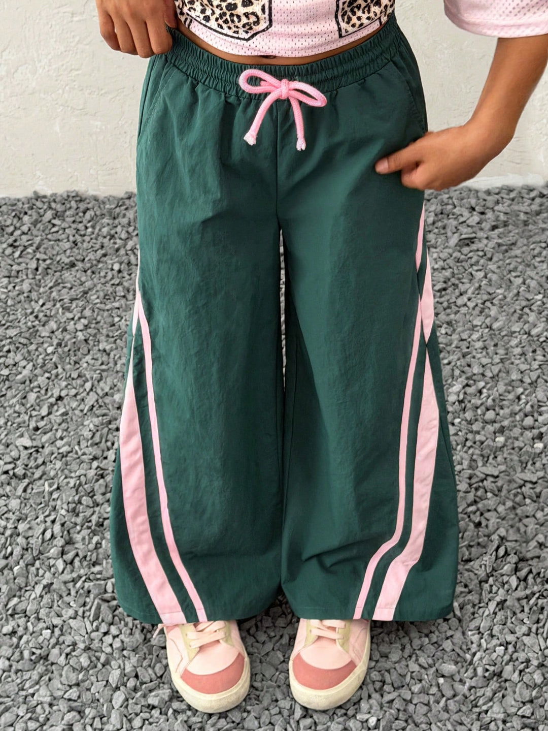 Pantaloni SHEIN, verde