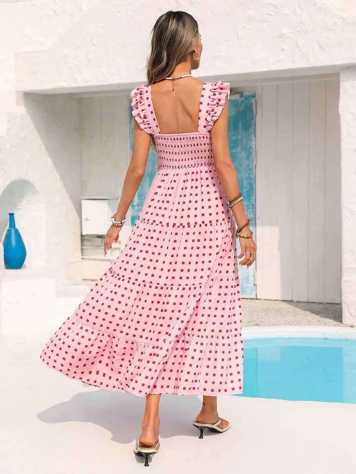 Rochie maxi SHEIN, mix culori
