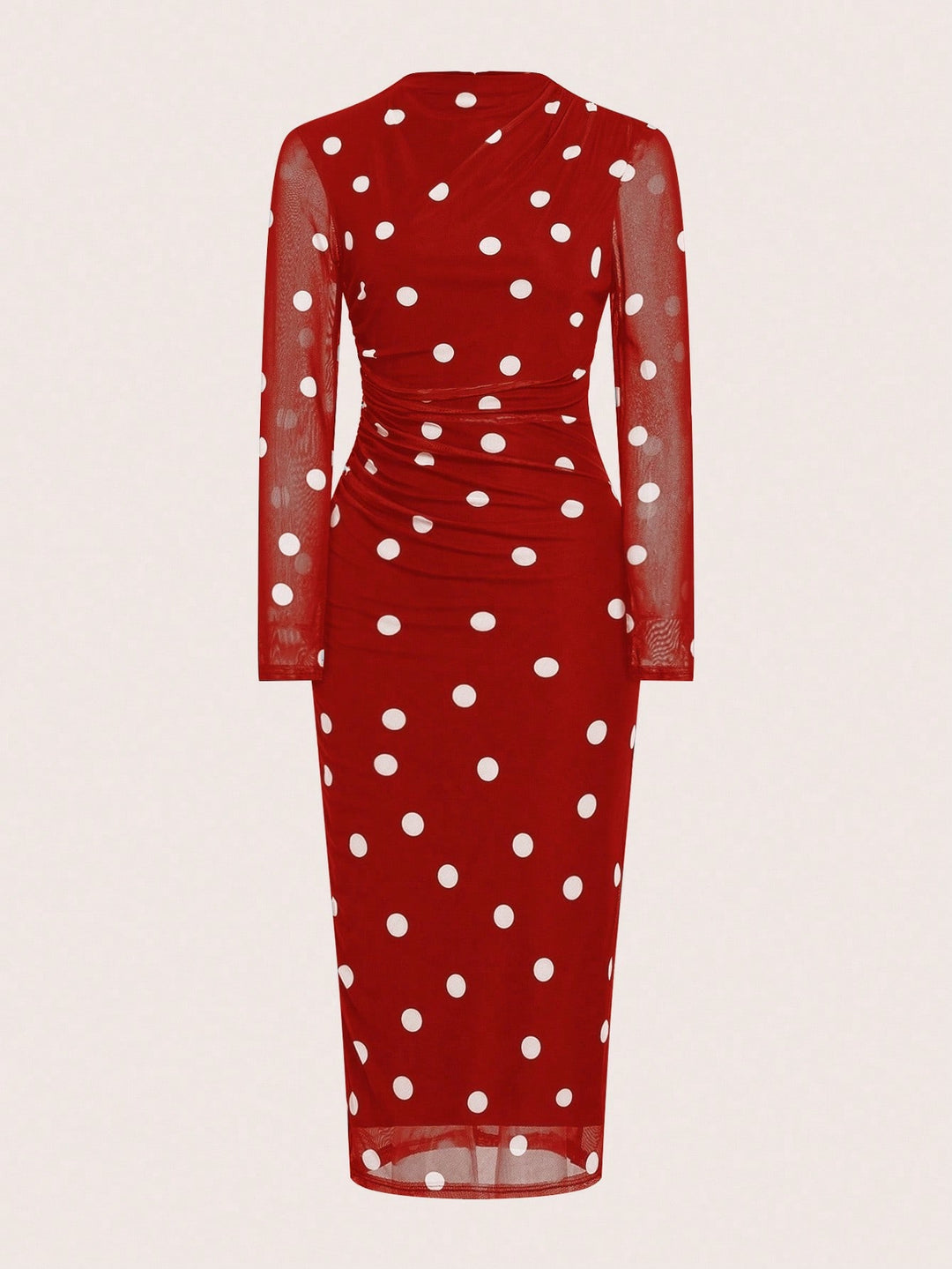 Rochie midi SHEIN, roșu