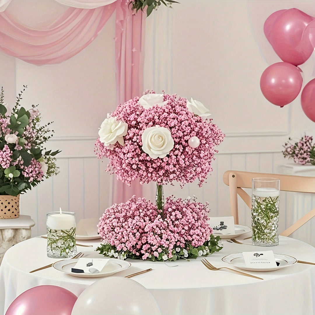Floari artificiale SHEIN, roz