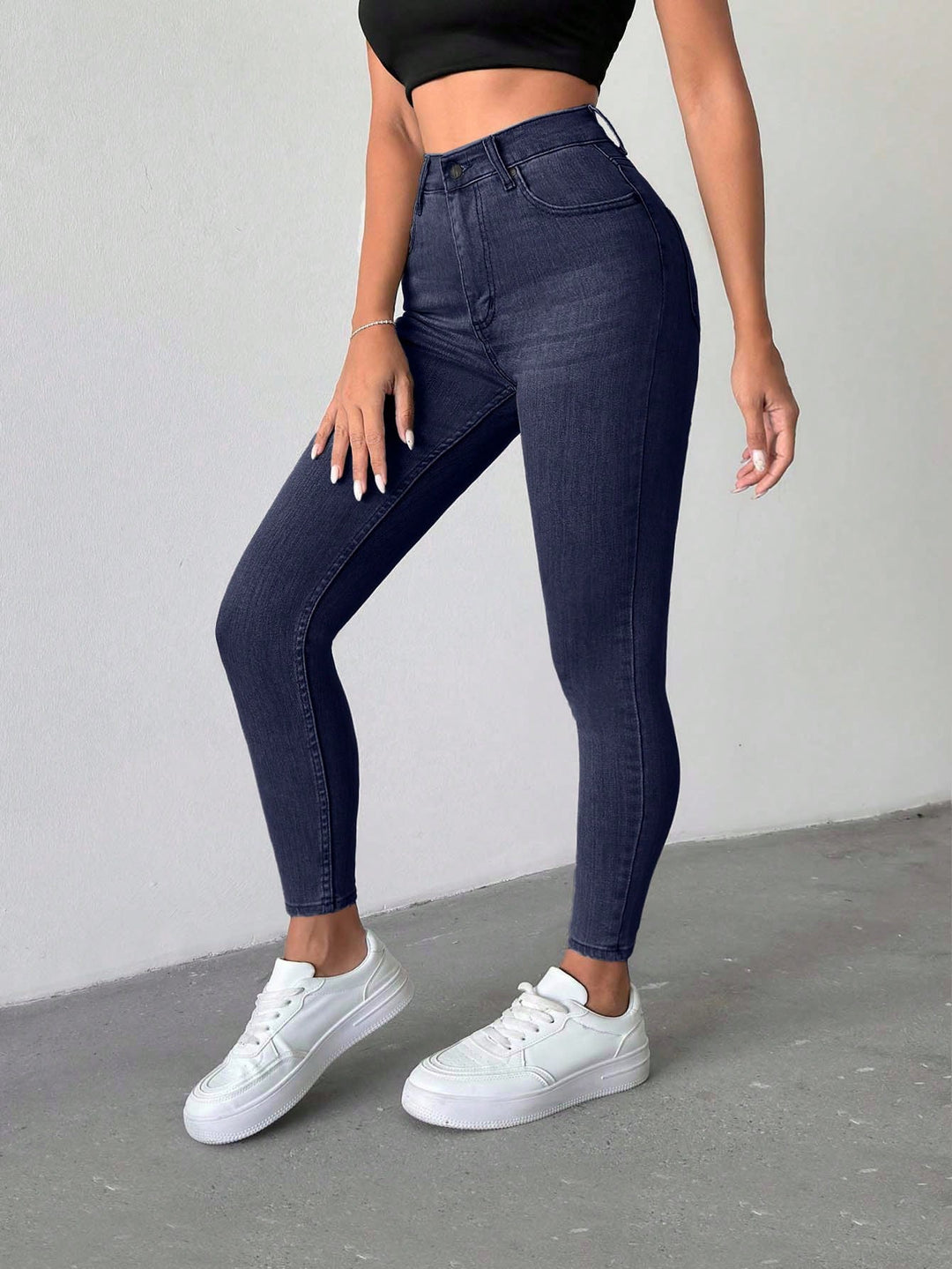 Jeans SHEIN, negru