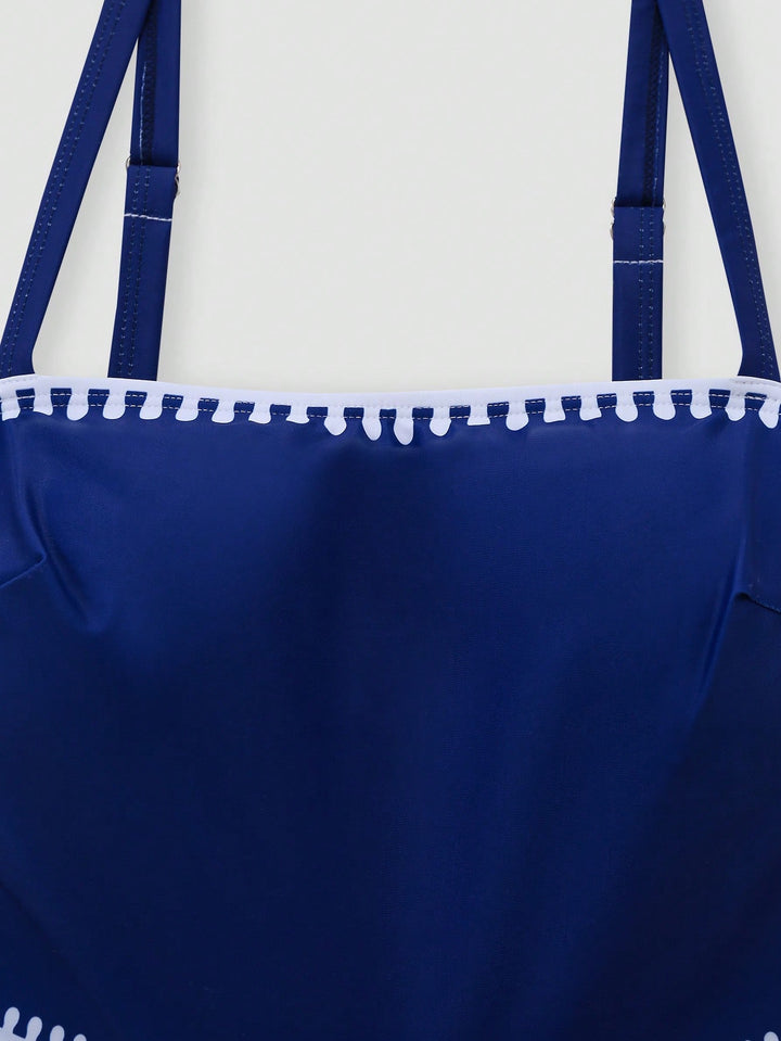 Set bikini de baie SHEIN, mix culori
