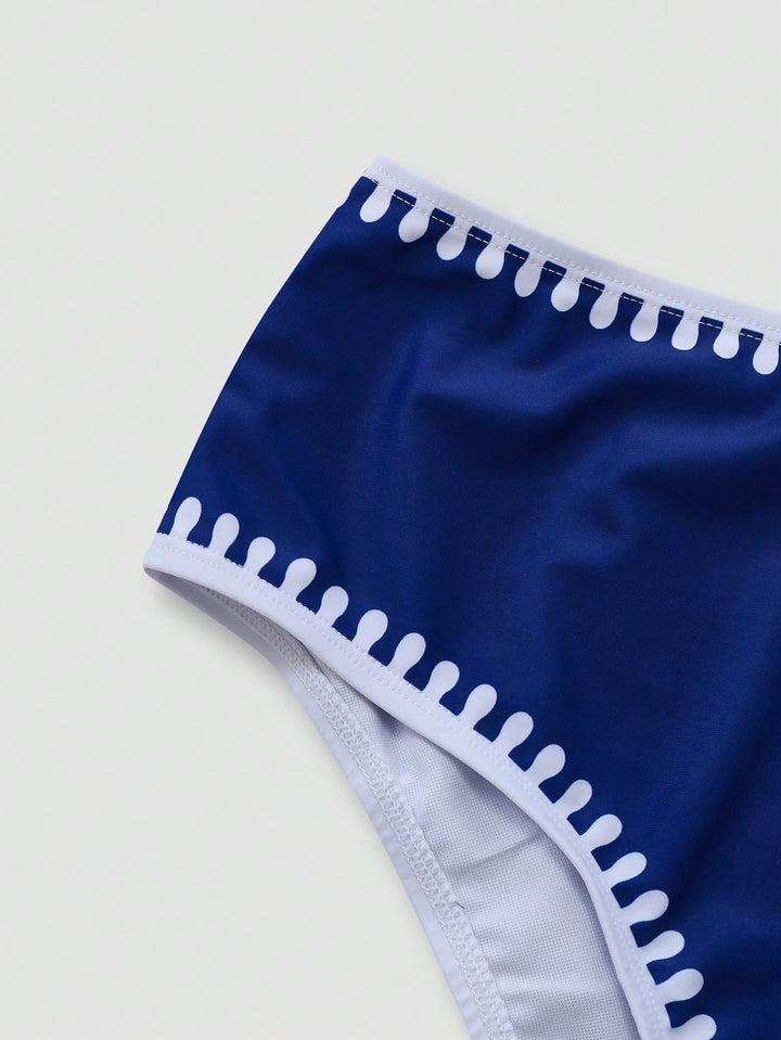 Set bikini de baie SHEIN, mix culori