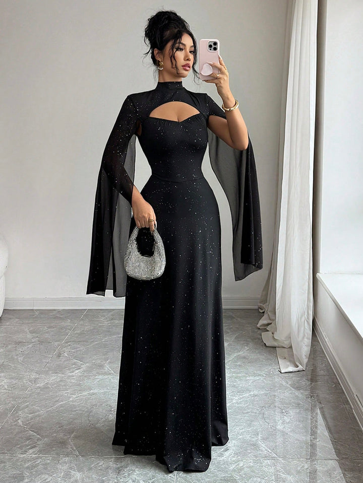 Rochie maxi SHEIN, negru