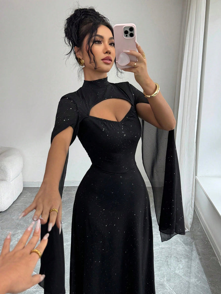 Rochie maxi SHEIN, negru