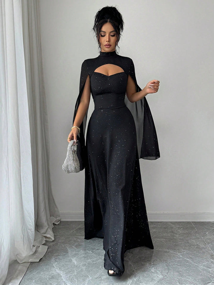 Rochie maxi SHEIN, negru