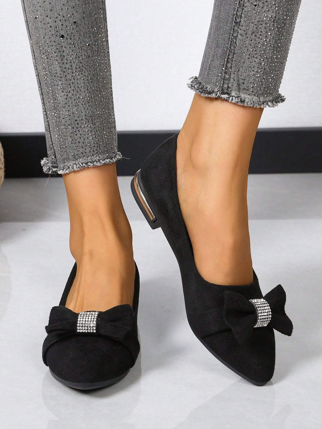 Balerini SHEIN, negru