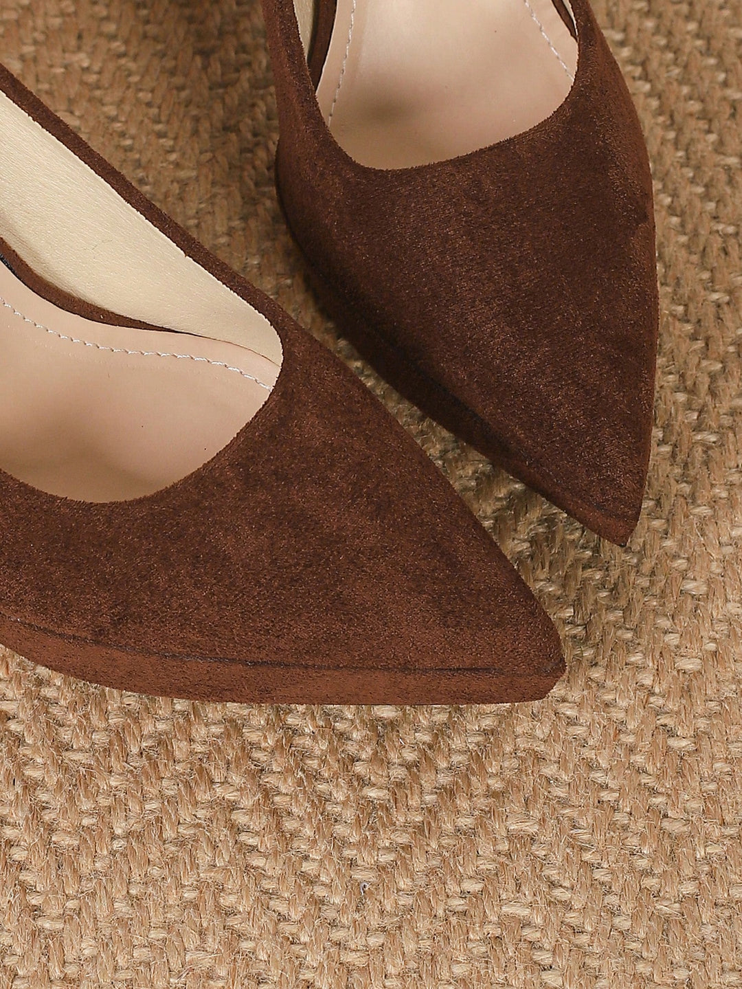 Pantofi cu toc SHEIN, maro