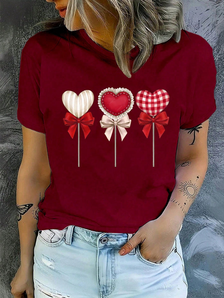 Tricou SHEIN, vișiniu