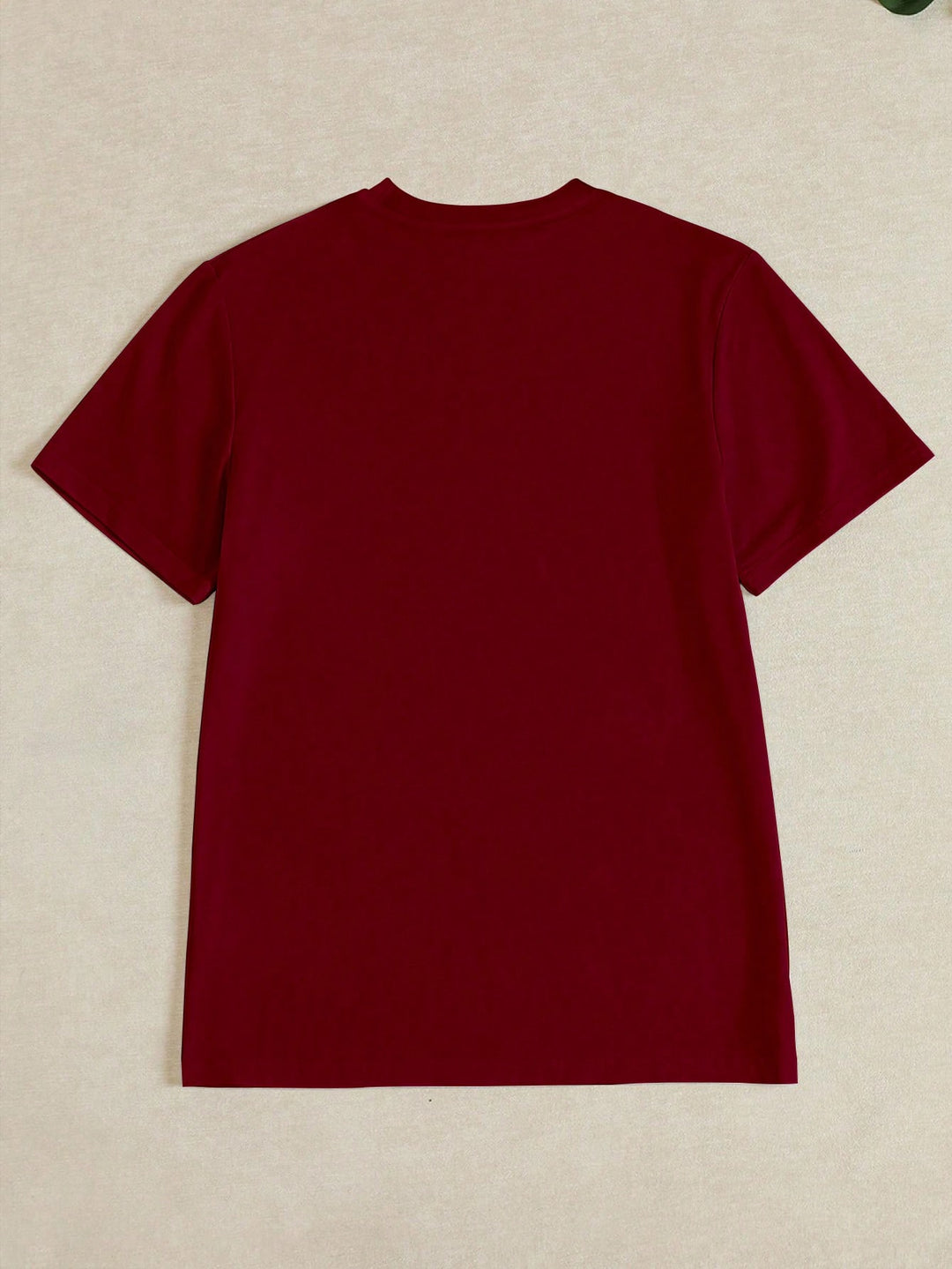 Tricou SHEIN, vișiniu