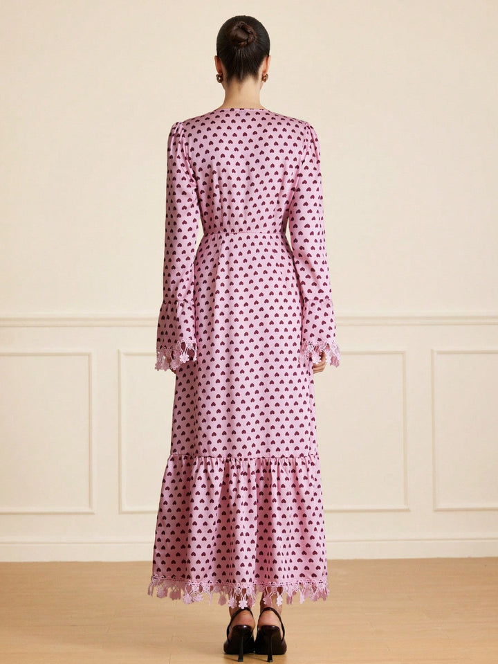 Rochie maxi SHEIN, mix culori