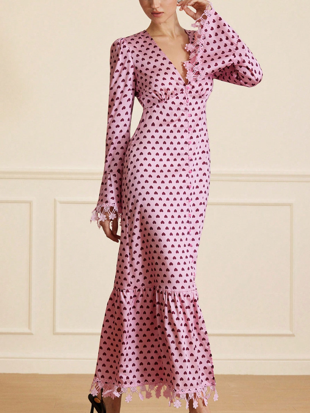 Rochie maxi SHEIN, mix culori