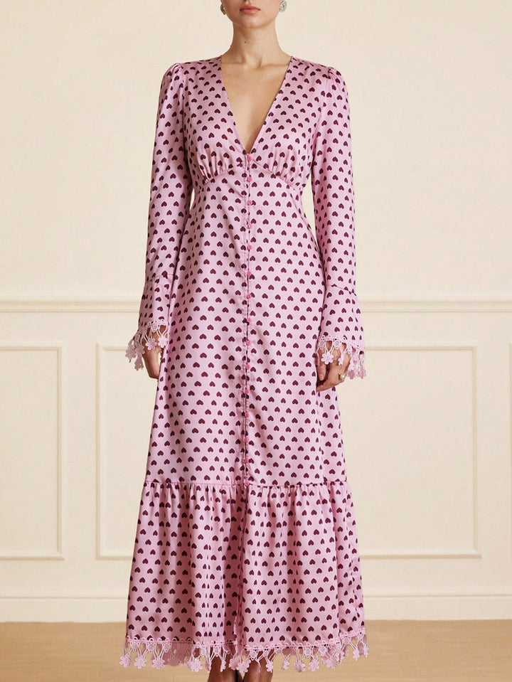 Rochie maxi SHEIN, mix culori