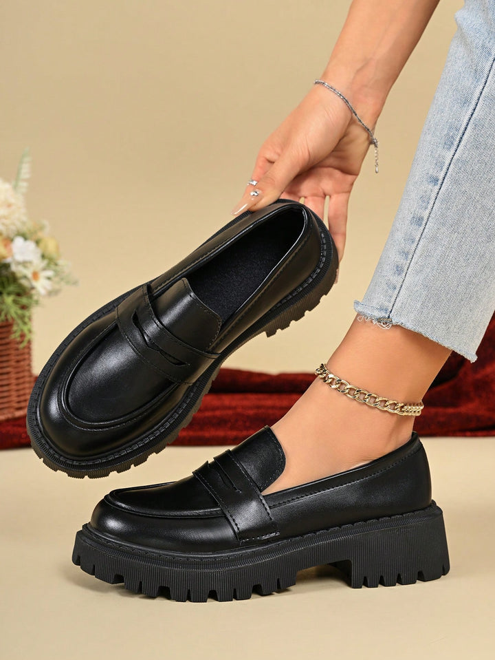Mocasini SHEIN, negru