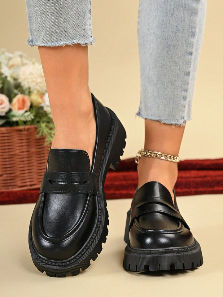 Mocasini SHEIN, negru