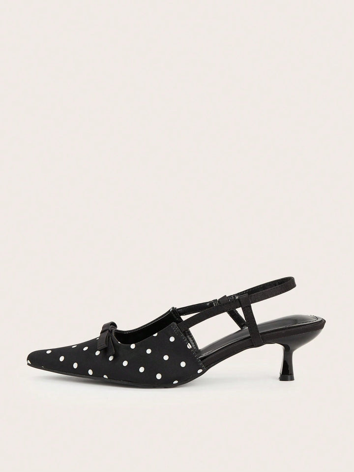 Pantofi cu toc SHEIN, negru