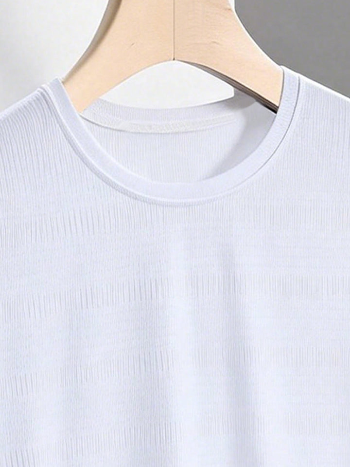 Tricou casual SHEIN, alb