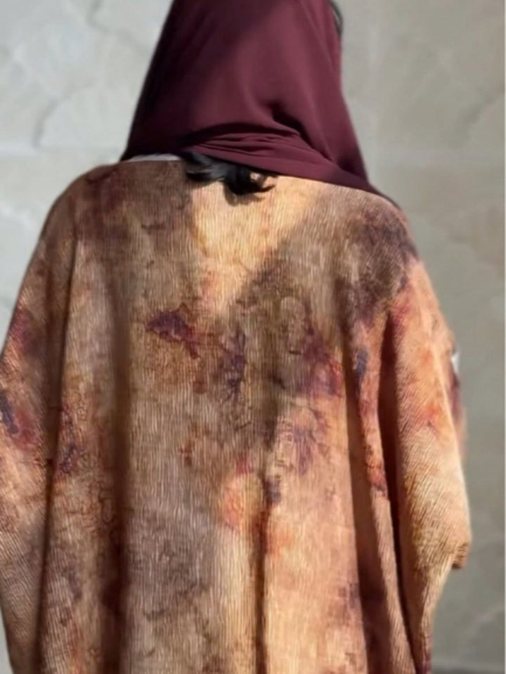 Set caftan și jalabiya SHEIN, galben