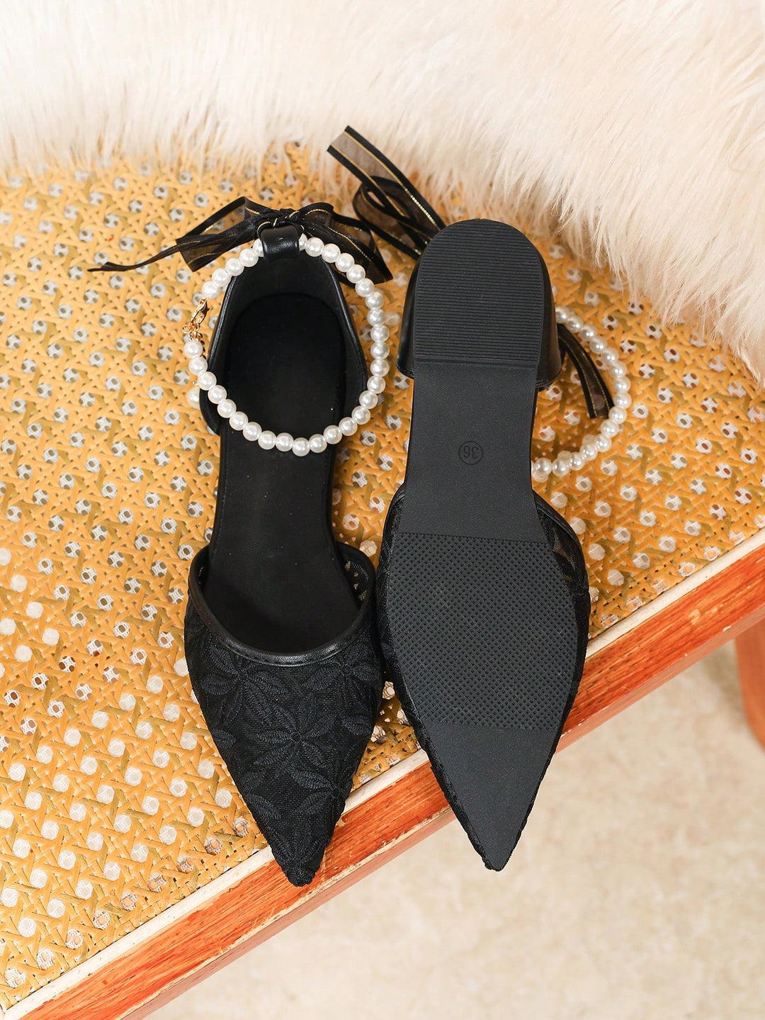 Balerini SHEIN, negru