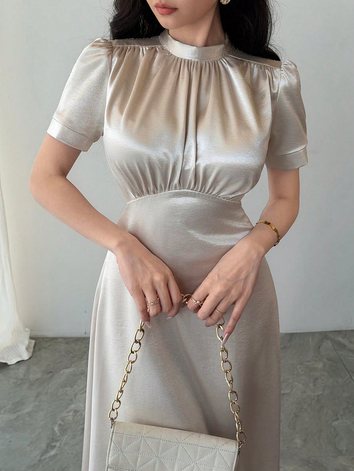 SHEIN Maxi ruha, bézs