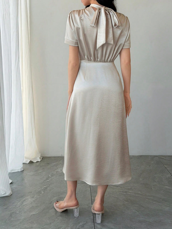 SHEIN Maxi ruha, bézs