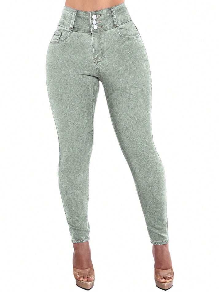 Jeans SHEIN, albastru