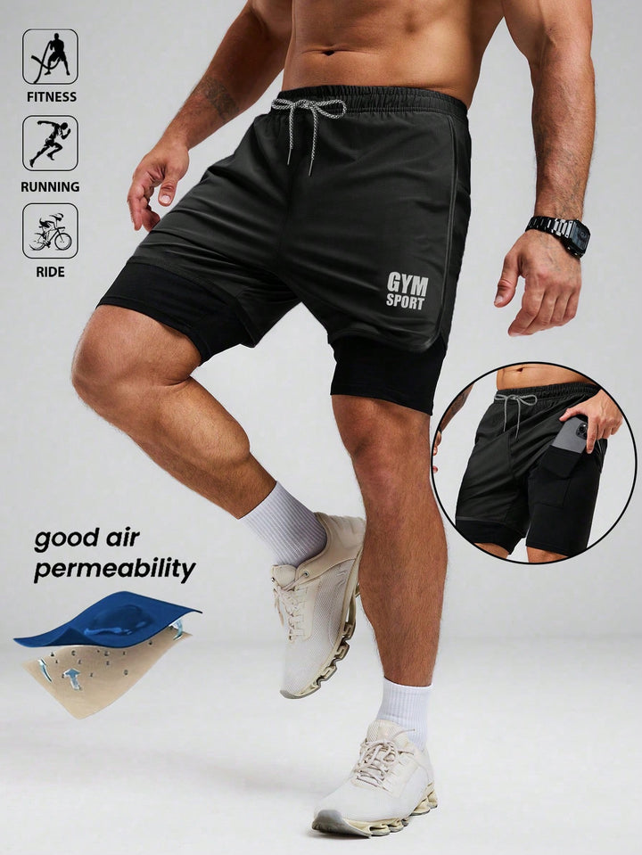 Pantaloni scurți SHEIN, negru