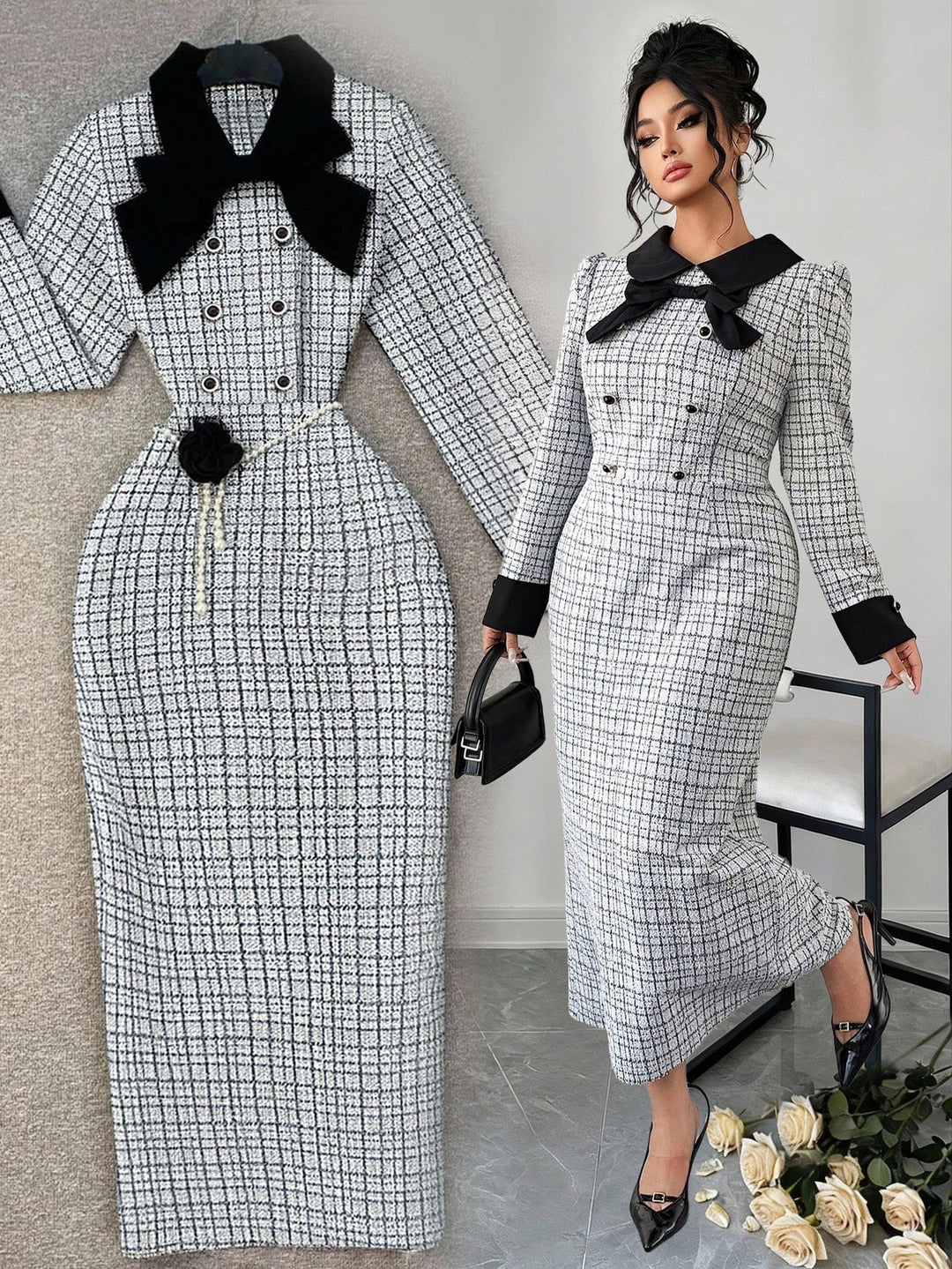 Rochie SHEIN, alb