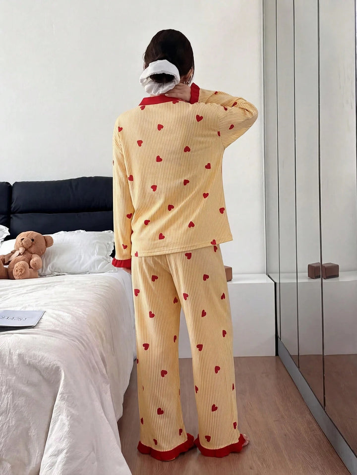 Compleu pijamale SHEIN, mix culori