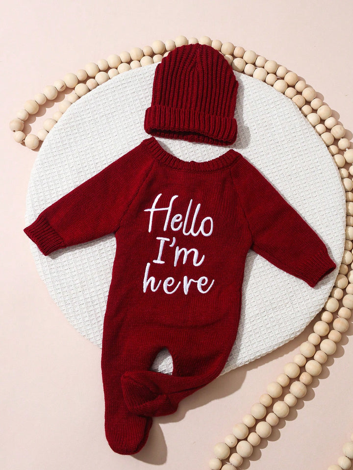 Set baby SHEIN, vișiniu