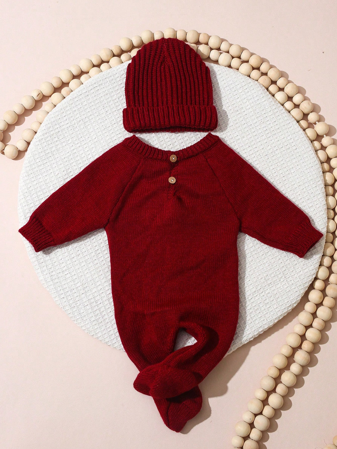 Set baby SHEIN, vișiniu