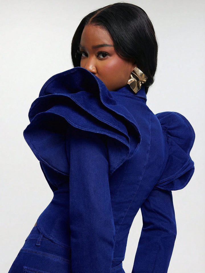 Top SHEIN, albastru