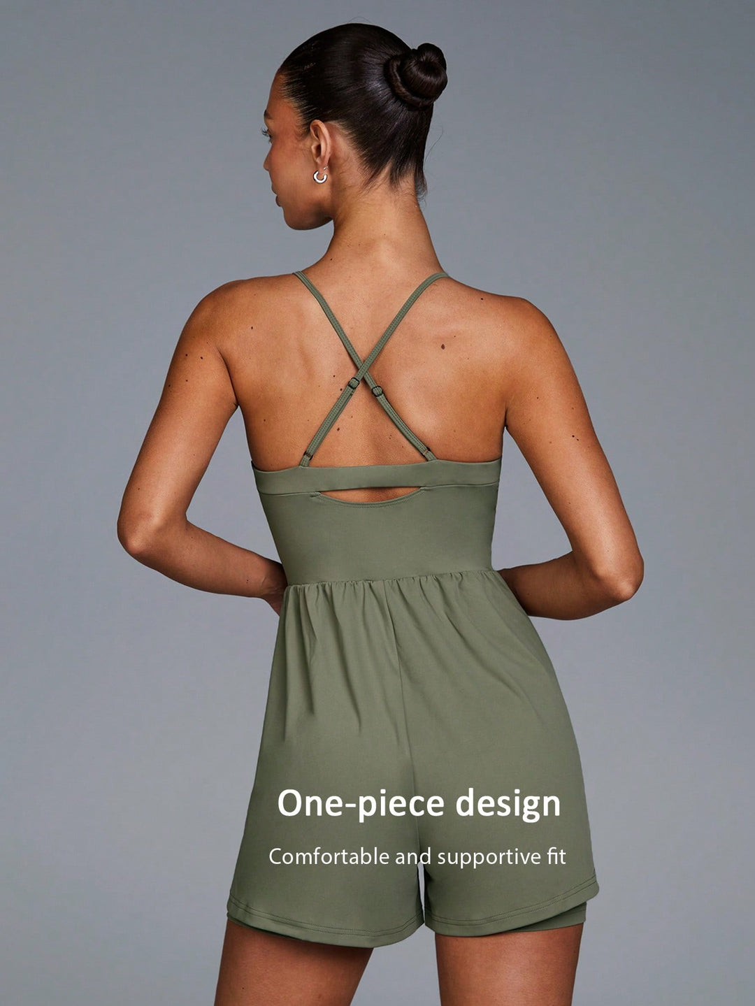 Rochie scurtă SHEIN, verde