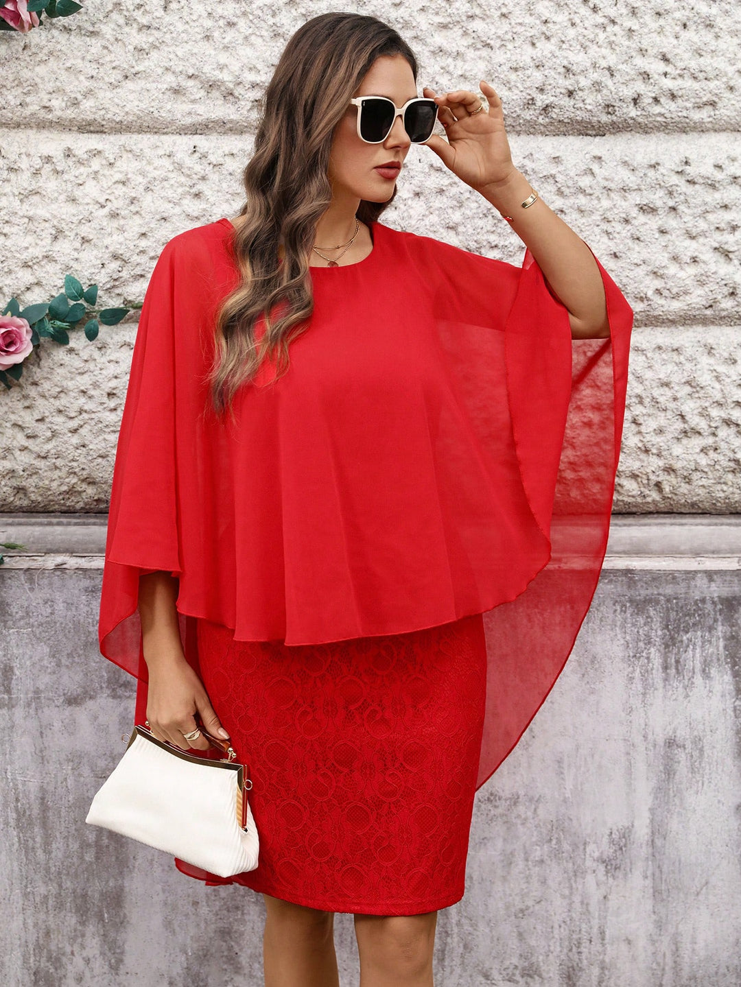 Rochie mini SHEIN, roșu