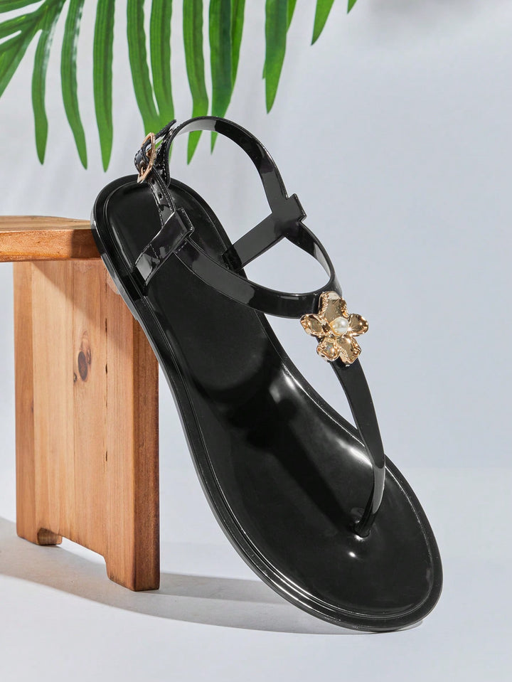 Sandale SHEIN, negru