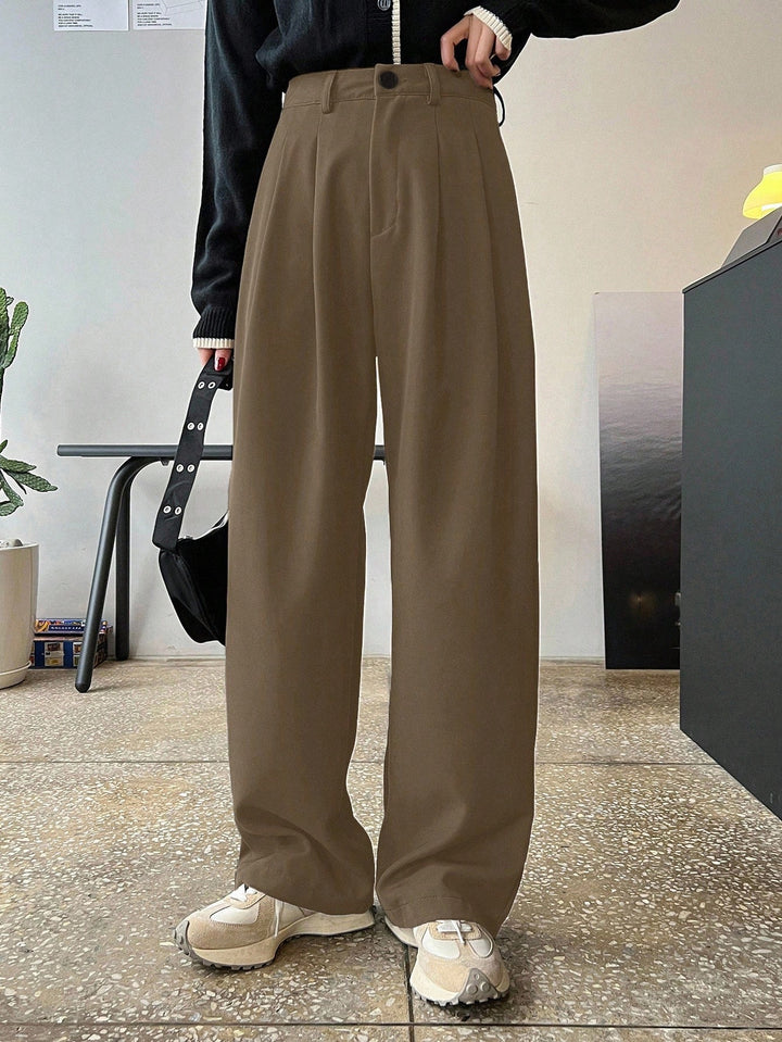 Pantaloni SHEIN, kaki