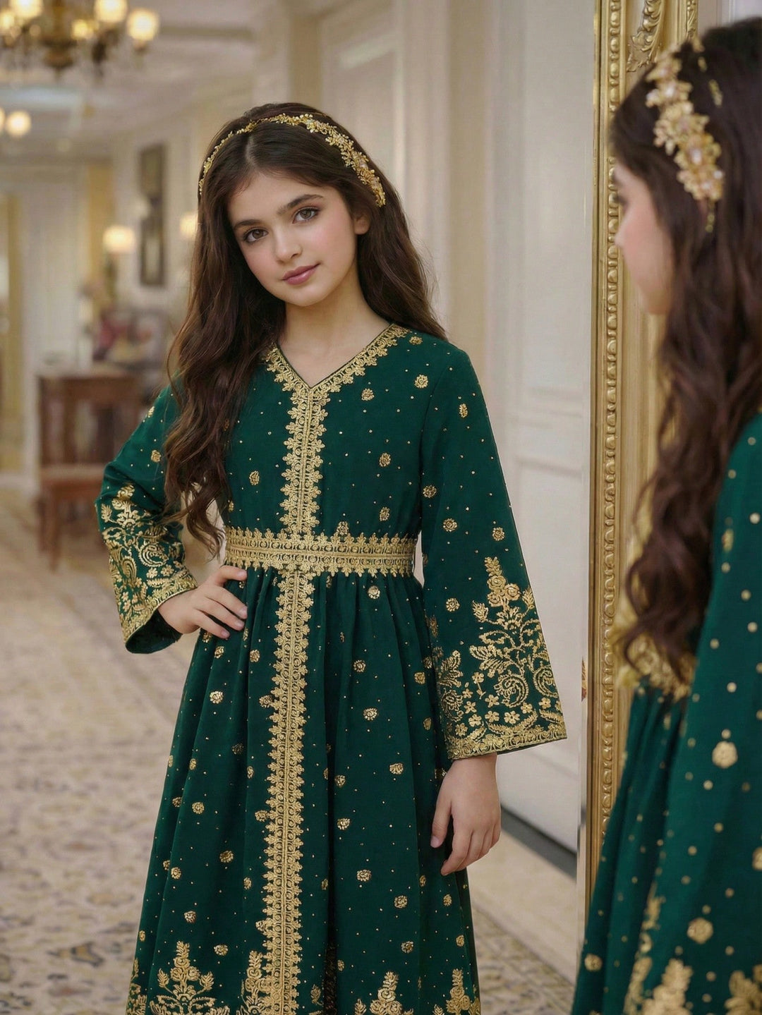 Rochie SHEIN, verde